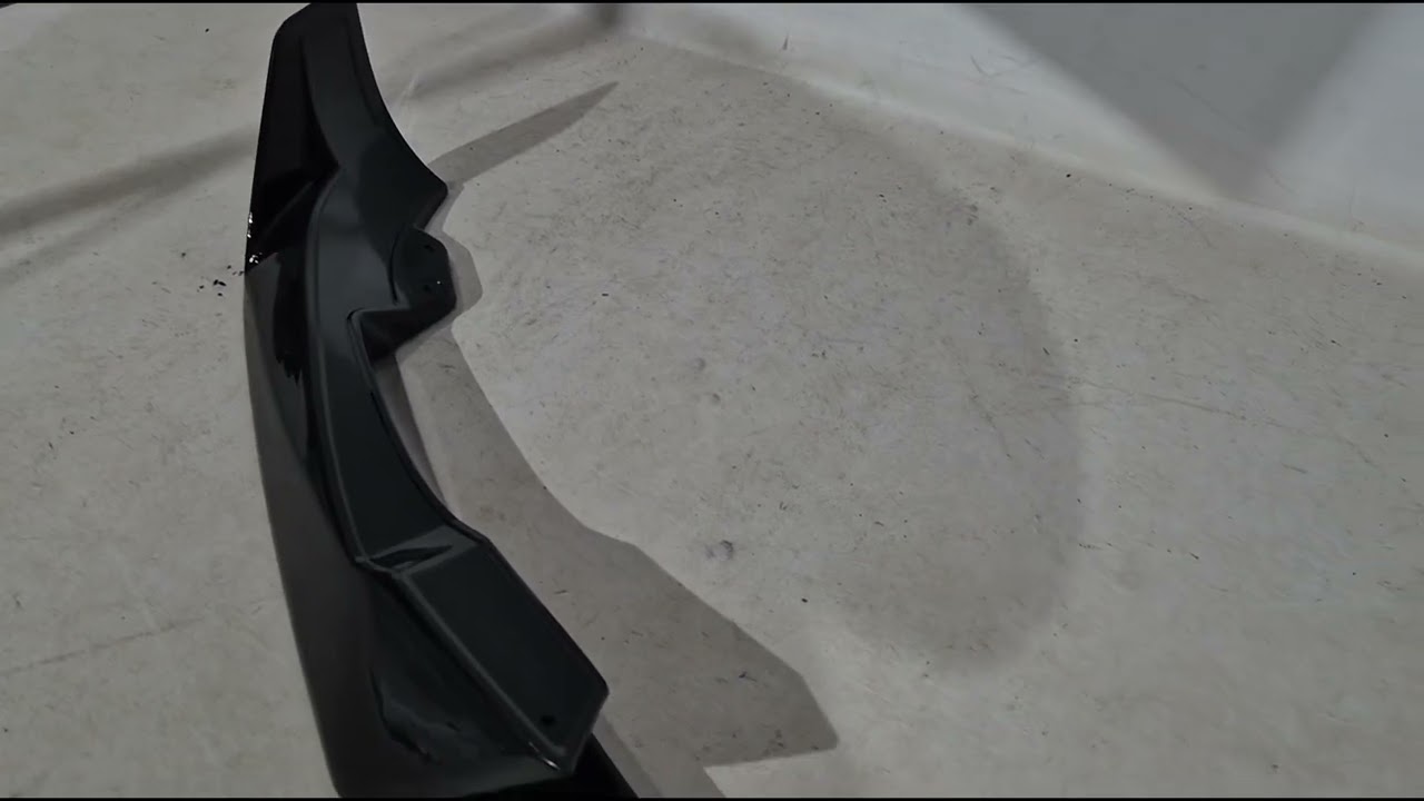 BMW X6 G06 2019–2027 Frontlæbe til forreste kofanger Paradigm Black Knight (til M-Sport, 2023+) Video 1