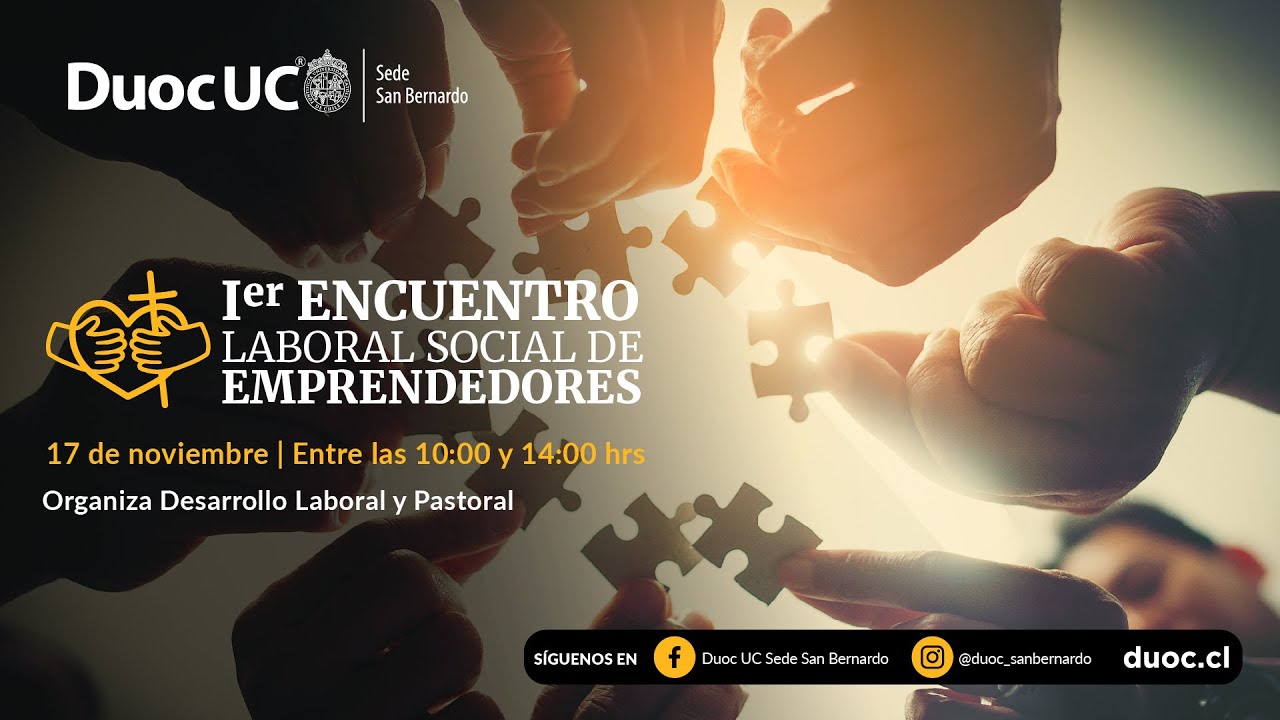 1er Encuentro Social Laboral de Emprendedores - Sede San Bernardo