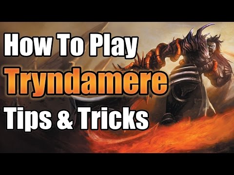 TRYNDAMERE Tips & Tricks: 100% Crit Hit GOD- League of Legends - LoL