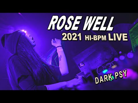 [PROG or DARKPSY?] ULTRA FAST liveset 2021 darkpsytrance (175-230) by Rose Well 👽