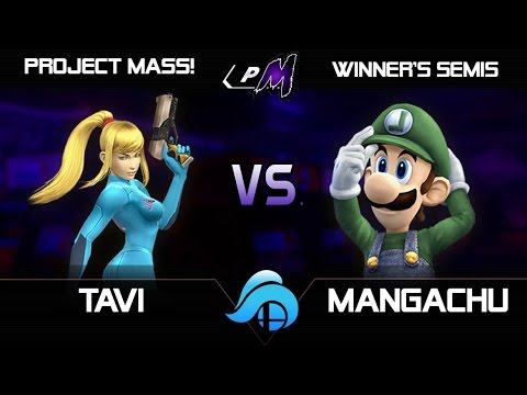 Project MASS Winners Semis - Tavi (Zero Suit Samus) vs. Mangachu (Luigi/Wario)