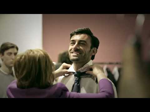 Backstage Sfilata Versali Collezione abiti cerimonia uomo Venice 2024