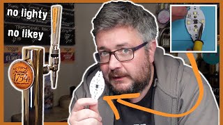 This BAR Keg Font Doesn't LIGHT Up! | Can I FIX It?