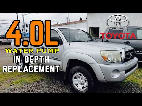 How to Replace [1GR-FE] Water Pump 03 - 15 | 4.0L | Toyota Tacoma 4Runner Tundra FJ Cruiser Aisin