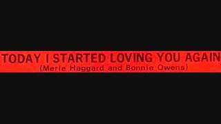 Today I Started Loving You Again - Dean Strickland