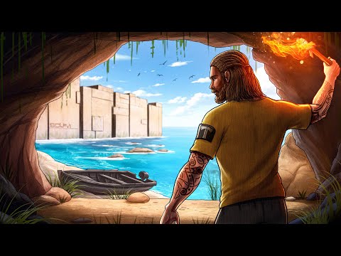 I Lived Solo in a HIDDEN Cave Base in SCUM... Part 1