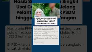 PPPK di Aceh Singkil Viral karena Ceraikan Istri Jelang Pelantikan, BKPSDM Ambil Tindakan