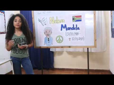 Rosa Arce talking about Nelson Mandela