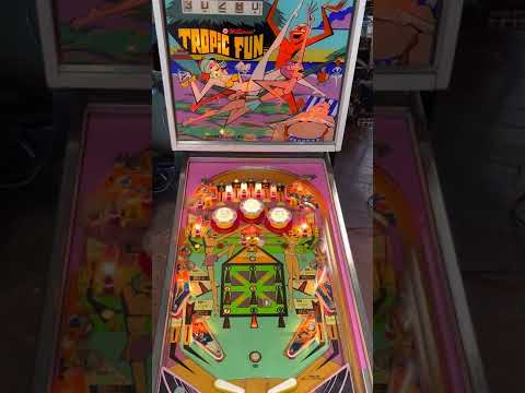 Pinball Williams Tropic Fun 1973 PlayGameTest
