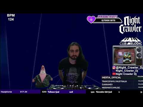 Night Crawler Live Progressive/Melodic set on Twitch (Nov/03/2021)