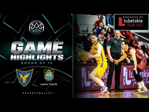 UCAM Murcia v Lenovo Tenerife | Round of 16 Week 5 | Highlights - Basketball Champions League 22/23