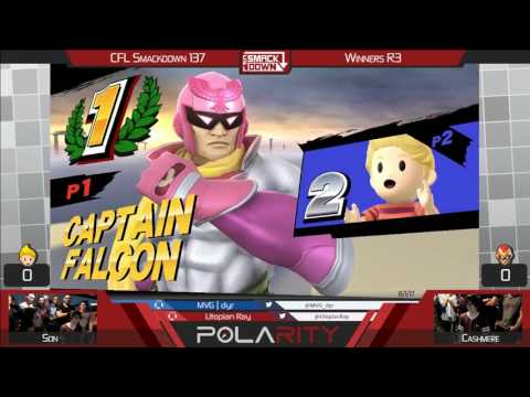 CFL Smackdown 137 WiiU - Son (Lucas) vs Cashmere (Falcon) - Winners R3