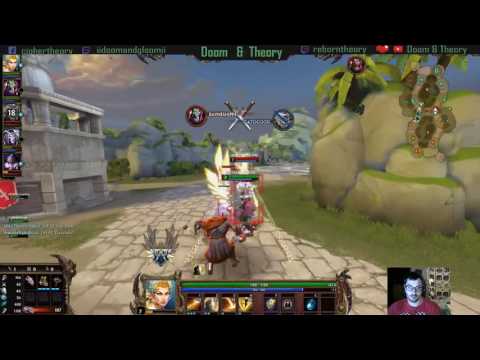 Smite Night! Nike Damage Gameplay and Build in Clash!