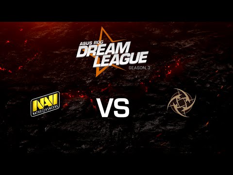 Na'Vi vs. Ninjas in Pyjamas - League Play Game 2 - ASUS ROG DreamLeague Season 3