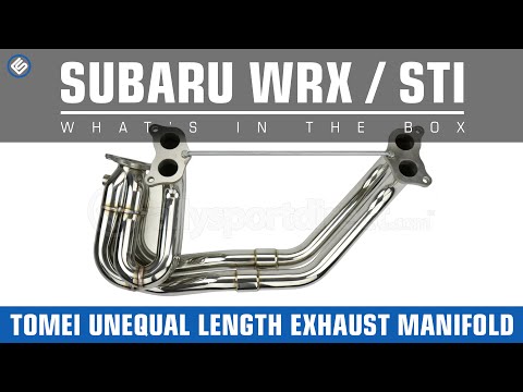 Tomei Subaru WRX/STI Unequal Length Exhaust Manifold- Whats in the Box?