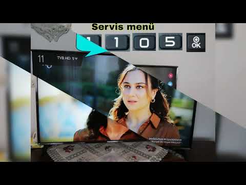 lg tv servis menü giriş