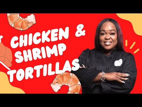 How to Cook Chicken & Shrimp Tortilla Wraps | Recipe #50