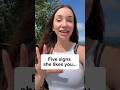 Five Signs She Likes You Datingadvice Datingcoach Datingtips