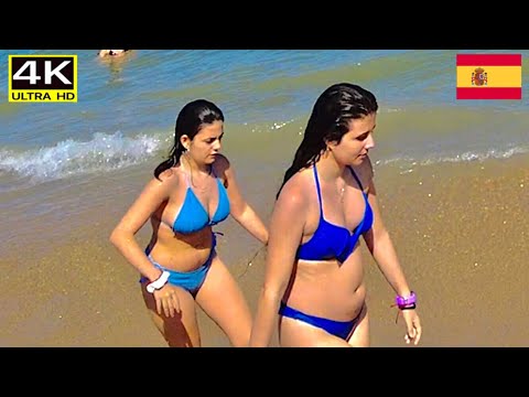 Barceloneta Beach - Barcelona Spain - Beach Walk - Holiday - June 2022