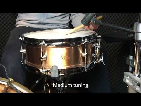 Steeldrum 12x5 Bronze - Test