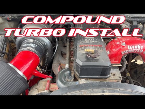 Cummins Compound Turbo Kit Install - Long And Detailed