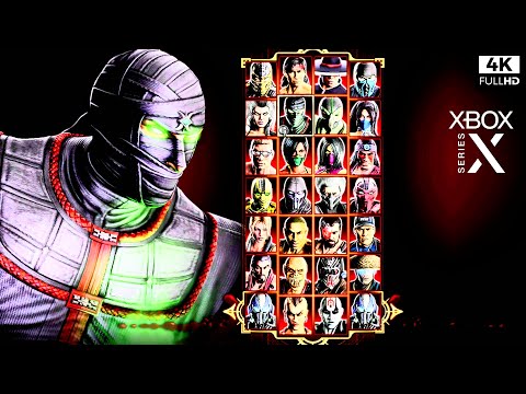 MORTAL KOMBAT 9 Ermac Arcade Ladder [4K 60FPS XBOX SERIES X] - No Commentary