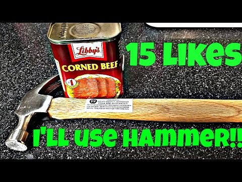 How To Open Corned Beef Can