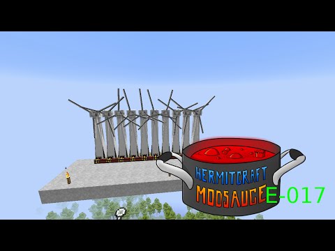 Minecraft Mod Sauce Ep 17 Final Temporary Solution! HermitCraft Modded Minecraft