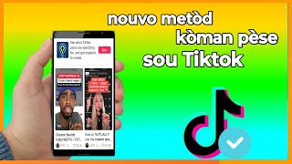 🟢m'en kòman pou pèse sou Tiktok byen fasil