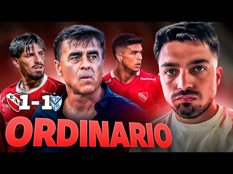 🔥 INDEPENDIENTE DRAWS AGAIN: 1-1 vs VÉLEZ | ORDINARY MATCH FOR QUINTEROS' TEAM