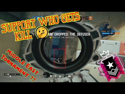 BEST SUPPORT PLAYER : PC Champion - Ranked Highlights - Rainbow Six Siege