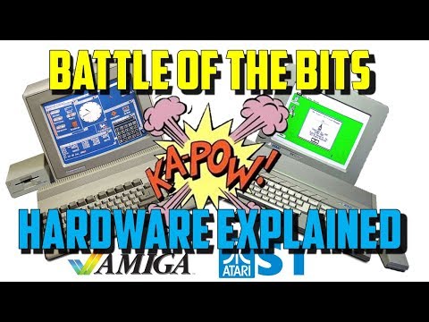Commodore Amiga vs Atari ST: Part 1 Hardware & Operating systems explained