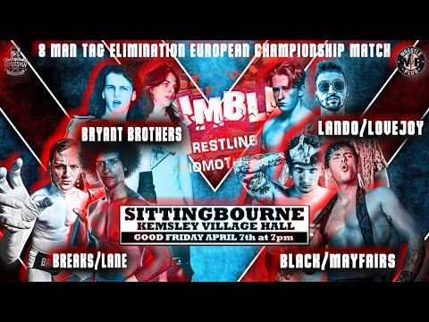 Eight Man Elimination Tag Match (Rumble Wrestling European Championship)