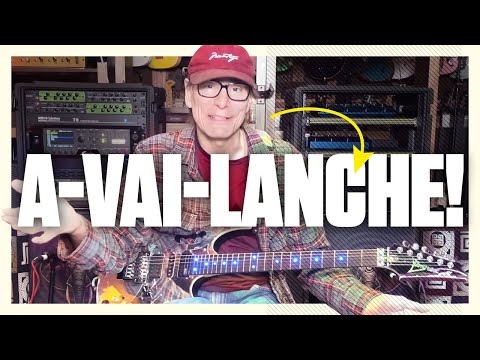 Steve Vai Guitar Lesson: How to Play Avalancha