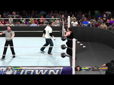 WWE2K15 My Career Mode (PS4/60fps) pt77 - Handicap Match vs. The Shield