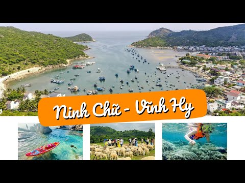 The journey moves from Phan Rang City to Vinh Hy Bay, one of the four most beautiful bays in Vietnam