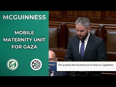 Conor D McGuinness: Get Irish Maternity Unit into Gaza