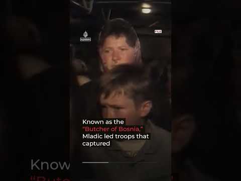 Butcher of Bosnia Ratko Mladic still hailed as a hero by some Serbs | #AJ shorts