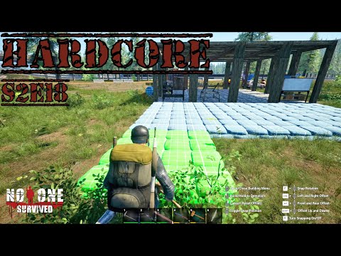 No One Survived S2E18 HARDCORE Electrical Discovery and Base Expansion. Let's Play Solo.