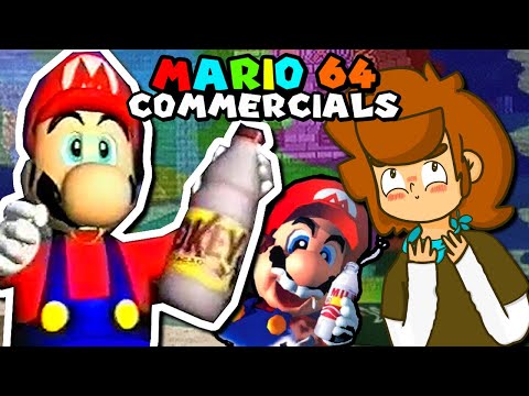 Super Mario 64 Commercials were WEIRD! - ConnerTheWaffle
