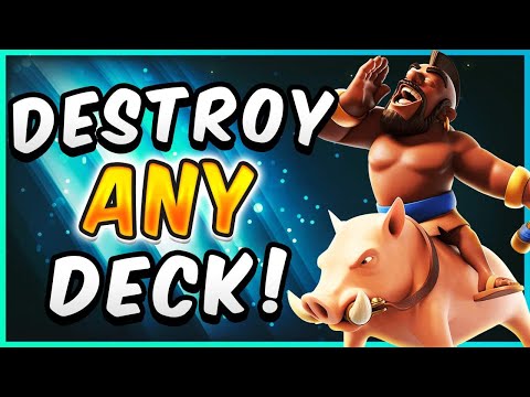 OUTPLAY ANY MATCHUP! NEW HOG CYCLE DECK — Clash Royale