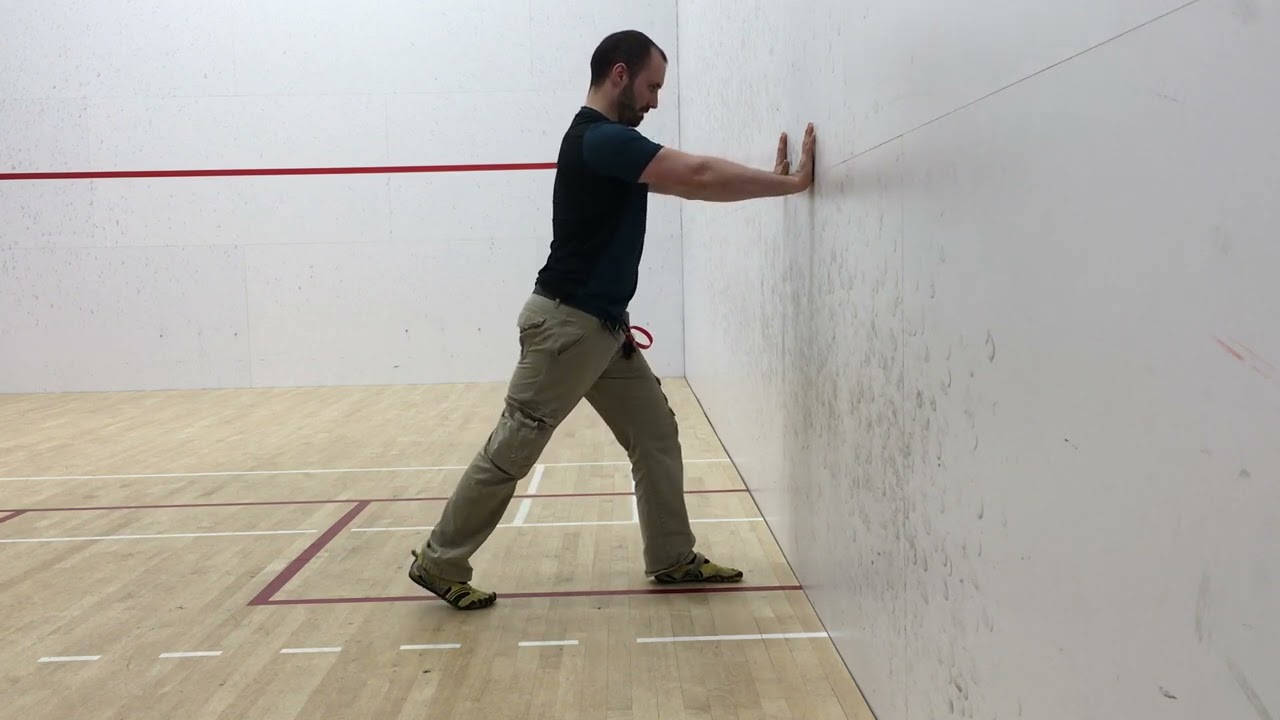 4. Split Stance Ankle Mobility (Side View)