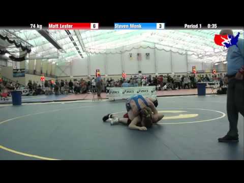 Matt Lester vs. Steven Monk at 2013 ASICS University Nationals - FS