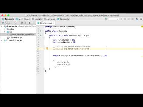 6 Comments In Java