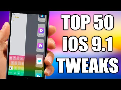 TOP 50 Cydia Tweaks Compatible With iOS 9.1 JAILBREAK