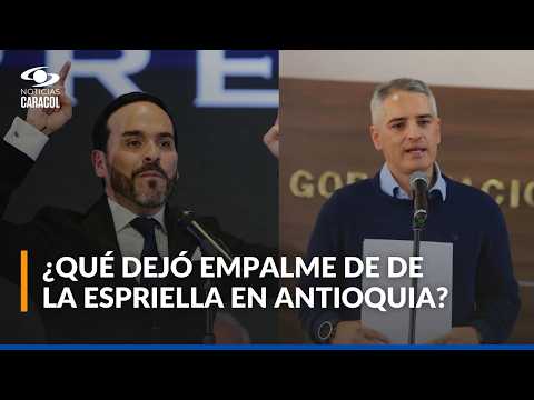 Gobernador de Antioquia habló de bombardeos y aspersión tras empalme con De la Espriella