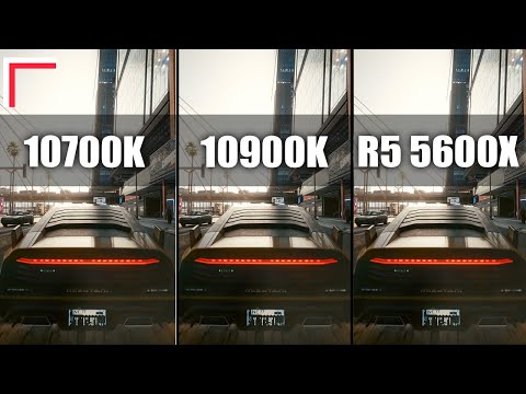 Intel i7-10700K vs Intel i9-10900K vs AMD Ryzen 5 5600X — Test in 10 Games! [1080p, 1440p, 4K]