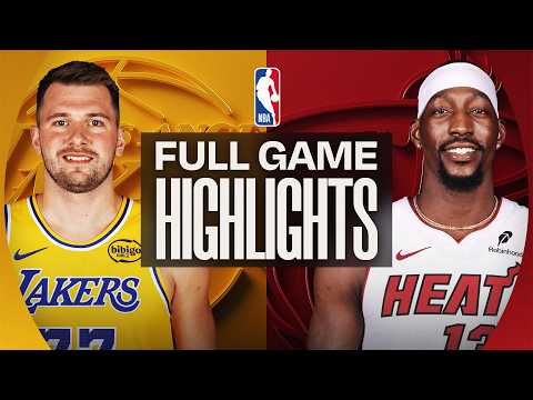 LAKERS at HEAT | FULL GAME HIGHLIGHTS | March 19, 2026