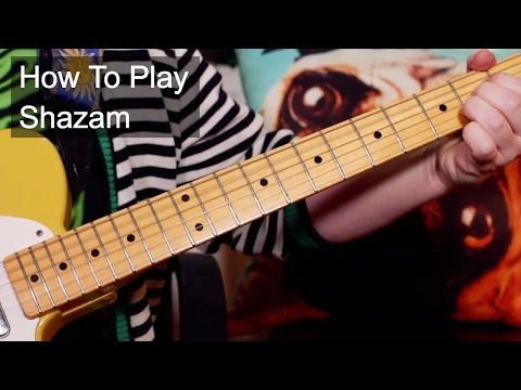 'Shazam' The Shadows Guitar Lesson