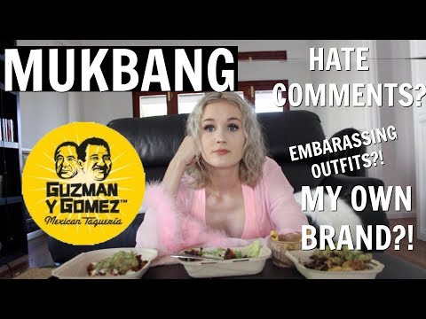 MEXICAN MUKBANG (How I deal with hate, astrology & starting my own brand!) Video